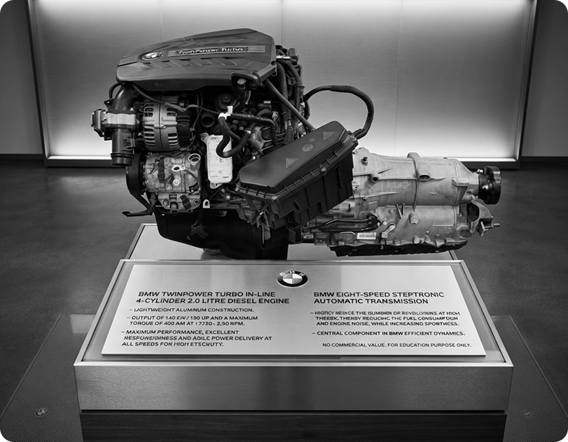 BMW TwinPower Turbo Display Stand at GKU