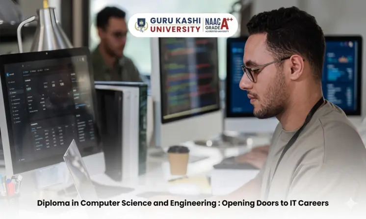 Diploma in Computer Science and Engineering students preparing for IT careers.