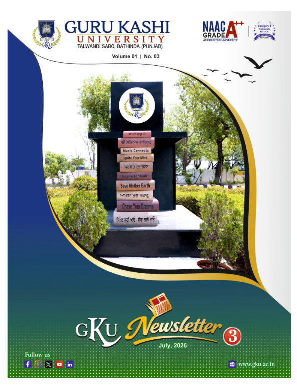 GKU Newsletter Vol. 1, No. 3