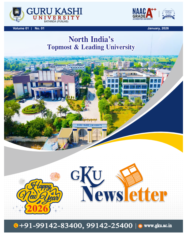 GKU Newsletter Vol. 1, No. 1